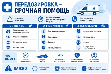 Помощь при передозировке в Сычевке