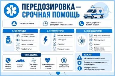 Помощь при передозировке в Сычевке