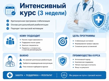 Реабилитация за 21 день в Сычевке