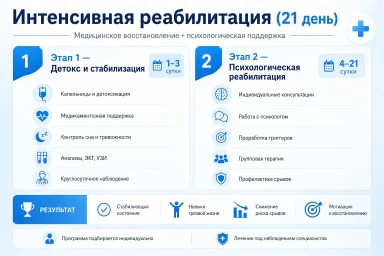 Реабилитация за 21 день в Сычевке